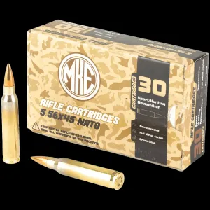 MKE 5.56 NATO Ammo 62gr SS109 LAP 30 Rounds