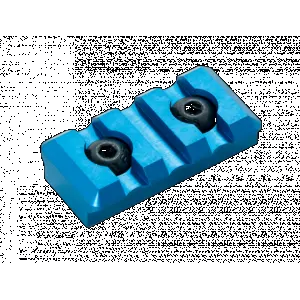 Timber Creek Outdoors M-LOK 3 Slot Picatinny Rail - Blue Anodized