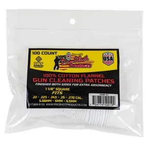 Pro-Shot Products 1 1/8" Square Cleaning Patches 100-Pack