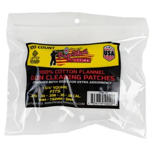 Pro-Shot Products 1 3/4" Square Cleaning Patches 100-Pack