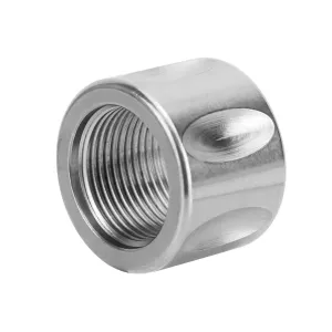 TacFire AR-10 .308 / 7.62x51 Bull Barrel Thread Protector - 5/8x24 - Silver