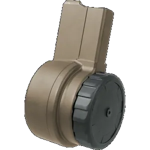 Warrior Systems AR-15 .223 / 5.56 15-Round Drum Magazine - FDE