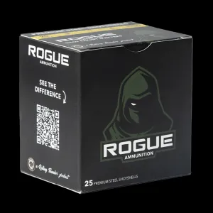 Rogue Ammunition Waterfowl Load 3" 20 Gauge Ammo 1oz #6 Shot 25 Shells