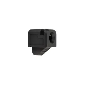 Zaffiri Precision Blowhole Compensator for 9mm Glock Pistol - 1/2x28 - Black Nitride