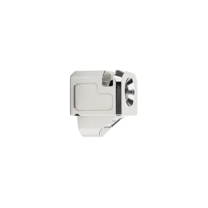Zaffiri Precision Blowhole Compensator for 9mm Glock Pistol - 1/2x28 - Stainless Steel