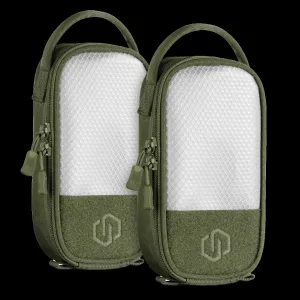 Savior Equipment CORE Dump Pouch w/ Hook Backing - 2 Pack - Olive Drab Green - 8" x 4"