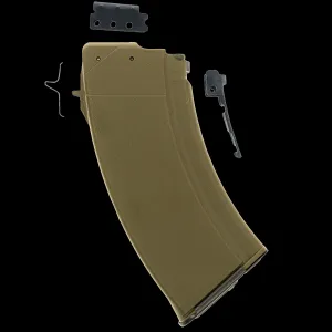 Bulgarian AK-47 7.62x39mm 20-Round Reinforced Steel Lug Polymer Tanker Magazine - ODG