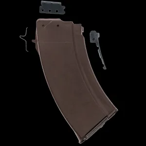 Bulgarian AK-47 7.62x39mm 20-Round Reinforced Steel Lug Polymer Tanker Magazine - Plum
