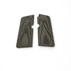 Kimber TLE Small Profile G-10 Grips for EVO SP - Green / Black