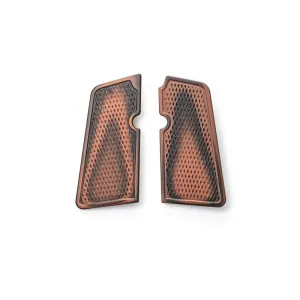 Kimber CDP Small Profile G-10 Grips for EVO SP - Red / Black