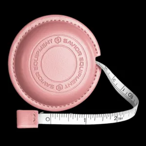 Savior Equipment Soft Tape Measure w/ PU Leather Casing 79" - Pink