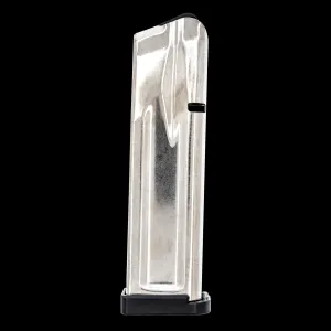 Atlas Gunworks 2011 Slidelock Stainless Steel 9mm 18-Round 126mm Magazine - Black