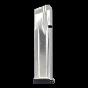 Atlas Gunworks 2011 Slidelock Stainless Steel .40 S&W 20-Round 140mm Magazine - Black