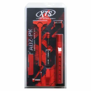DMA Inc. XTS AR-15 Anodized Parts Kit - Red