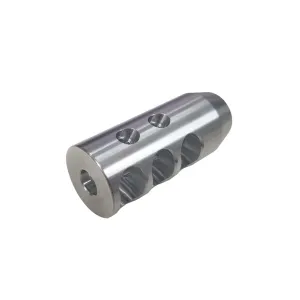 DMA Inc. Competition .223 / 5.56 Muzzle Brake - 1/2x28 - Stainless Steel