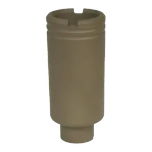 DMA Inc. XTS Flash Cone .223 / 5.56 Large Muzzle Brake - 1/2x28 - Flat Dark Earth