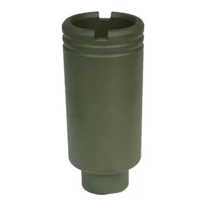 DMA Inc. XTS Flash Cone .223 / 5.56 Large Muzzle Brake - 1/2x28 - Olive Drab Green