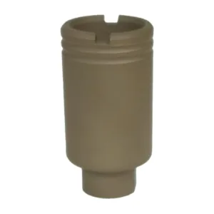 DMA Inc. XTS Flash Cone .223 / 5.56 Medium Muzzle Brake - 1/2x28 - Flat Dark Earth