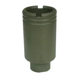 DMA Inc. XTS Flash Cone .223 / 5.56 Medium Muzzle Brake - 1/2x28 - Olive Drab Green