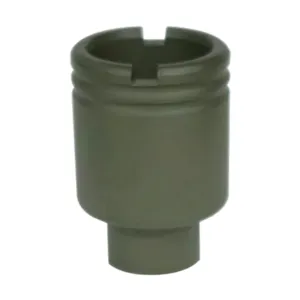 DMA Inc. XTS Flash Cone .223 / 5.56 Small Muzzle Brake - 1/2x28 - Olive Drab Green