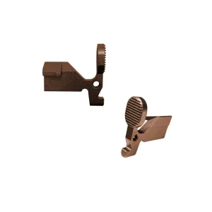 DMA Inc. XTS AR-15 Anodized Bolt Catch Assembly - Bronze
