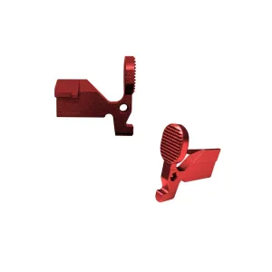 DMA Inc. XTS AR-15 Anodized Bolt Catch Assembly - Red