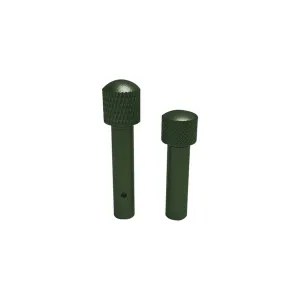 DMA Inc. XTS AR-15 Anodized Extended Takedown Pins - Green