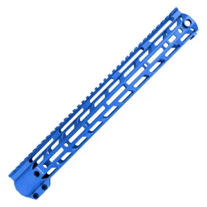 DMA Inc. XTS ADZ-Alpha M-LOK Handguard - Blue - 15"