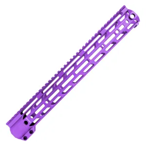 DMA Inc. XTS ADZ-Alpha M-LOK Handguard - Purple - 15"