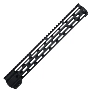 DMA Inc. XTS ADZ-Alpha M-LOK Handguard - Black - 15"