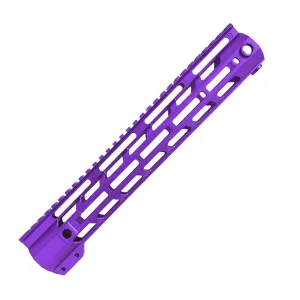 DMA Inc. XTS ADZ-Alpha M-LOK Handguard - Purple - 12"