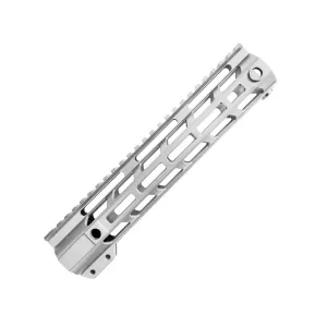 DMA Inc. XTS ADZ-Alpha M-LOK Handguard - Silver - 10"