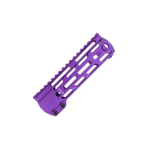 DMA Inc. XTS ADZ-Alpha M-LOK Handguard - Purple - 7"