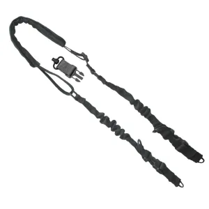 DMA Inc. Heavy Duty Tactical 1 or 2-Point Bungee Sling - Black