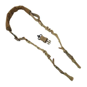 DMA Inc. Heavy Duty Tactical 1 or 2-Point Bungee Sling - Tan