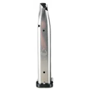 Atlas Gunworks 2011 Competition Stainless Steel 9mm 23-Round 140mm Magazine - Black