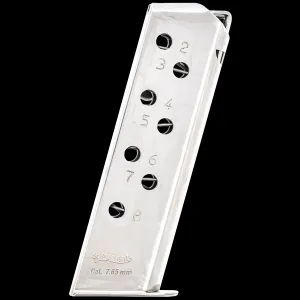 Walther PPK/S .32 ACP 8-Round Flush-Fit Nickel Magazine