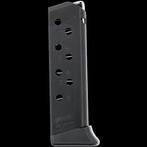 Walther PPK/S .32 ACP 8-Round Anti-Friction Magazine w/ Finger Rest