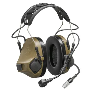 Peltor ComTac VIII 23dB NRR Electronic Hearing Protection - Coyote Brown