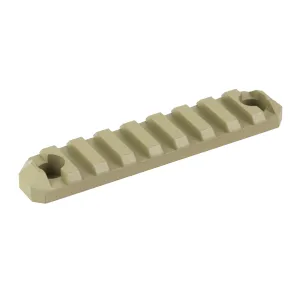 GrovTec M-LOK 3.8" 9 Slot Rail Section