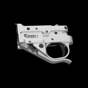 Timney Competition Replacement Ruger 10/22 Single Stage Curved Trigger w/ Silver Housing - Black