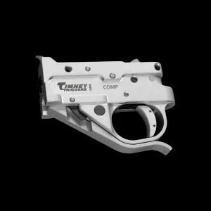 Timney Competition Replacement Ruger 10/22 Single Stage Curved Trigger w/ Silver Housing - Silver