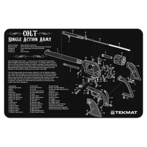 TekMat Handgun Cleaning Mat Ruger Colt Revolver (Army)