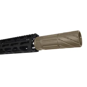 DMA Inc. Phase-1LA XTS Modular .223 / 5.56 Muzzle Brake - 1/2x28 - Flat Dark Earth