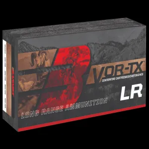 Barnes VOR-TX Long Range .22 Creedmoor Ammo 65gr LRX BT 20 Rounds