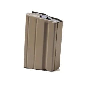 ASC AR-15 .224 Valkyrie / 6.8mm SPC 10-Round Stainless Steel Magazine - FDE