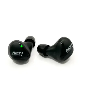 AKT1 Sport Blackout TWS Electronic Bluetooth Ear Plugs