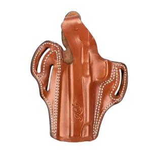 Kimber Cocked & Locked Thumb Break Scabbard OWB Holster for 5" 1911 / KDS9c Pistols w/ Optic - Left - Full Size - Tan