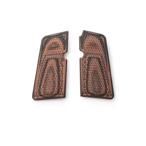 Kimber CDP Medium Profile G-10 Grips for EVO SP - Red / Black