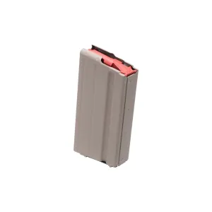 ASC AR-15 6mm ARC 15-Round Magazine w/ Red Follower - Flat Dark Earth